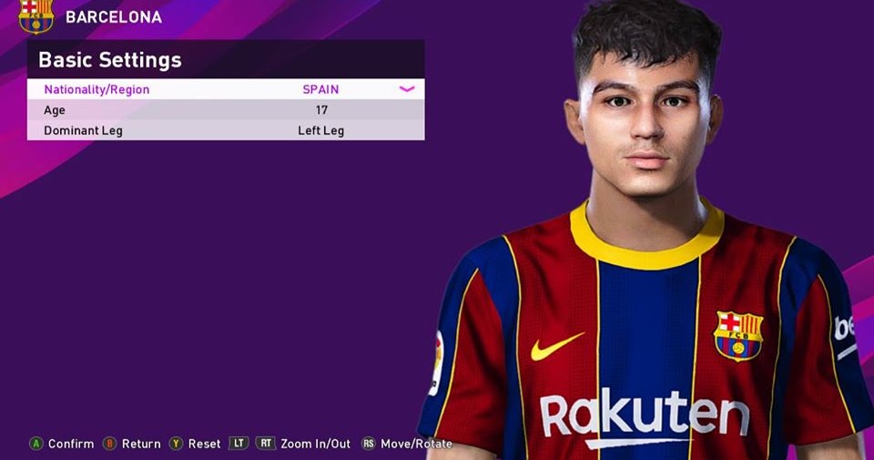 Pes 2020 Faces Pedri By Rachmad Abs Soccerfandom Com Free Pes Patch And Fifa Updates