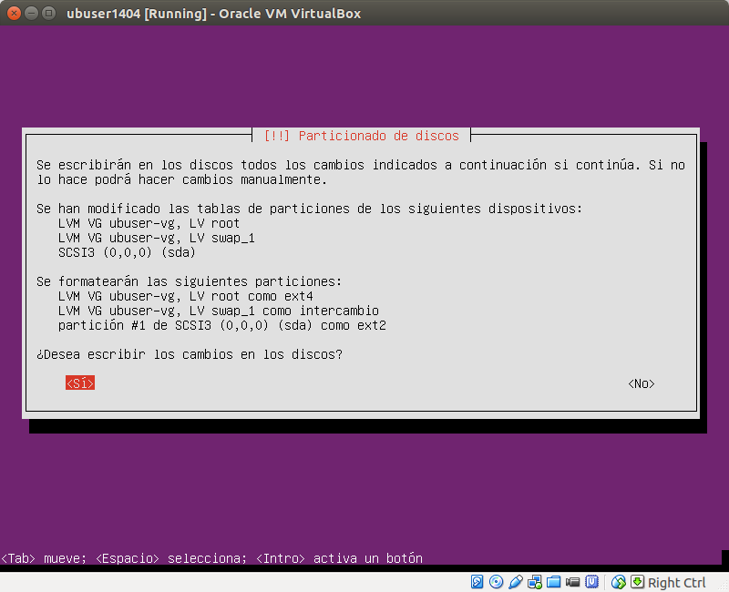 DriveMeca instalando Ubuntu Server 14.04 Trusty Tahr paso a paso