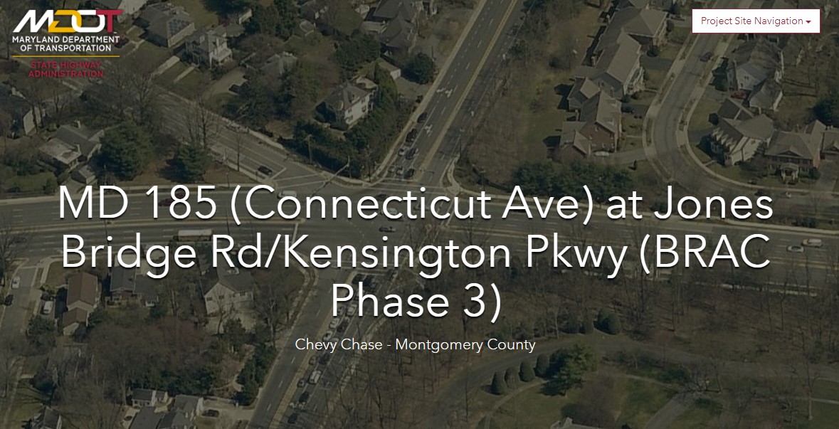 Montgomery County Updates Maryland Department of Transportation to