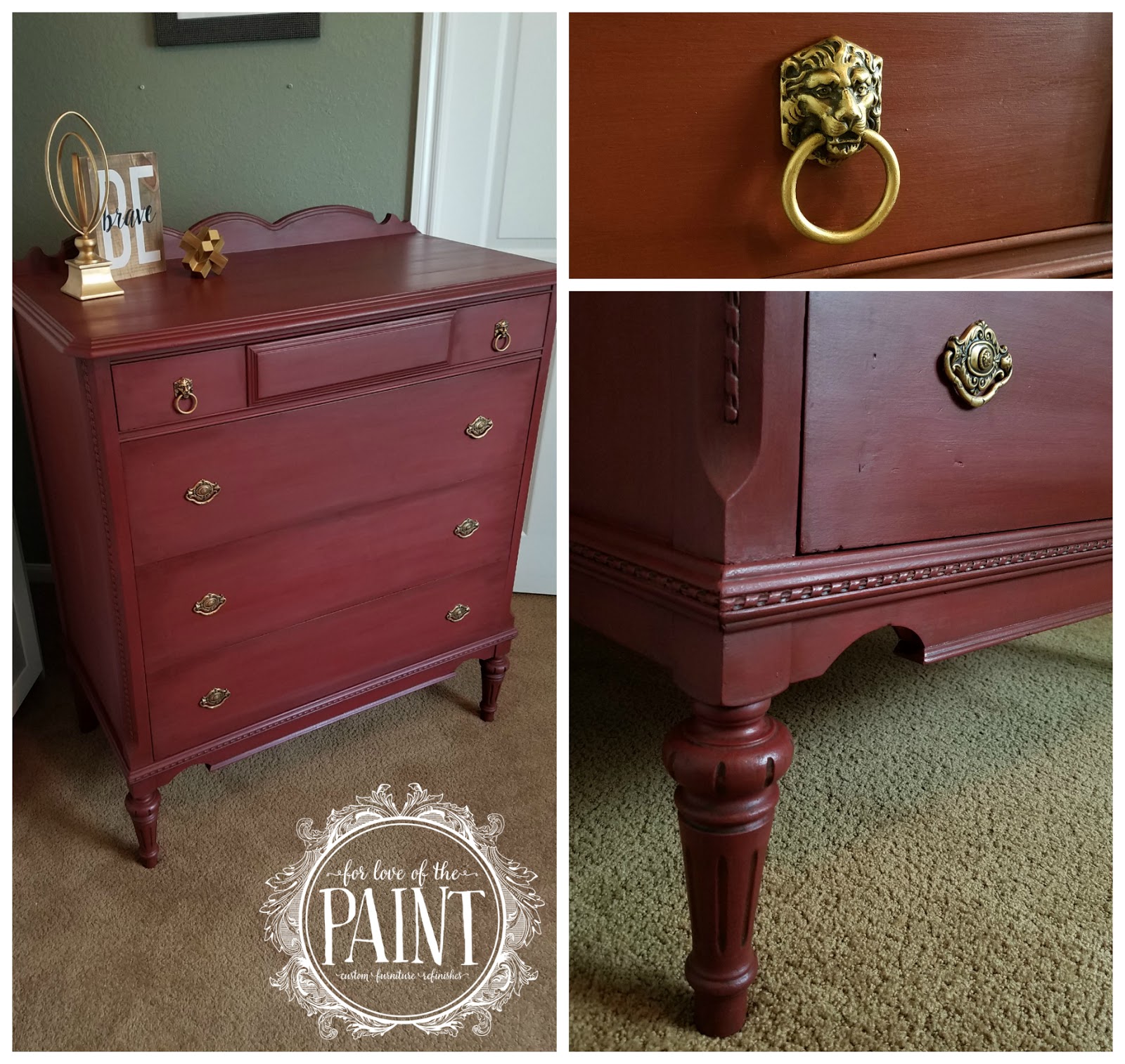 For Love Of The Paint Antique Chest Of Drawers Dresser In Annie