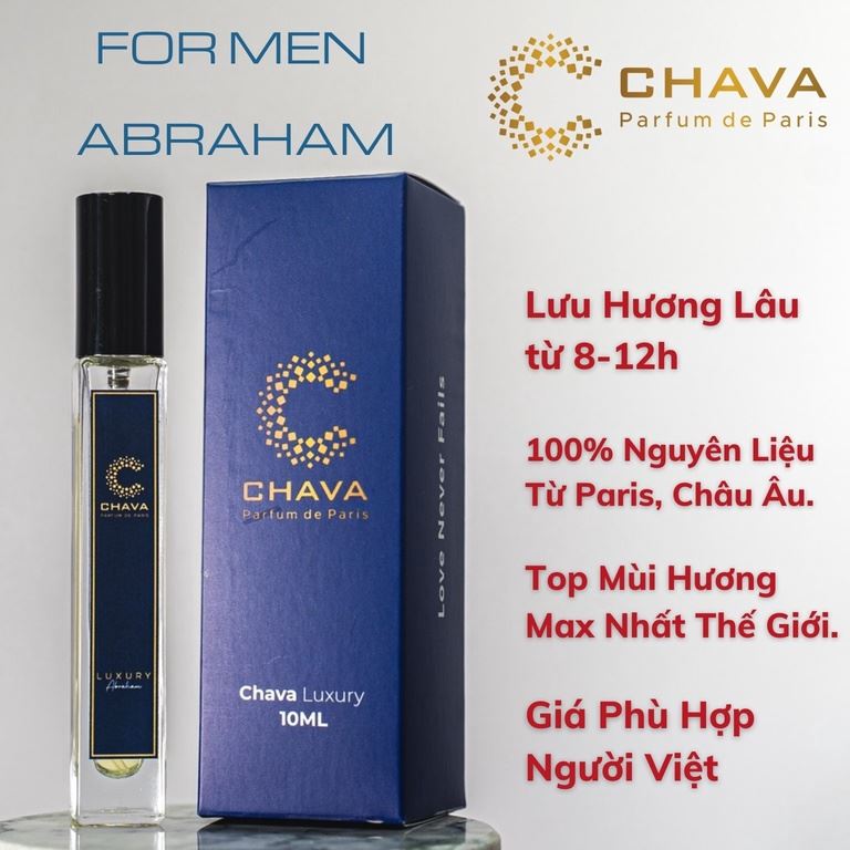 NƯỚC HOA MINI LUXURY ABRAHAM 10ML – CHAVA