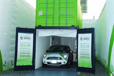 Солнечная станция зарядки для электромобилей Beautiful Earth Group solar EV Charger