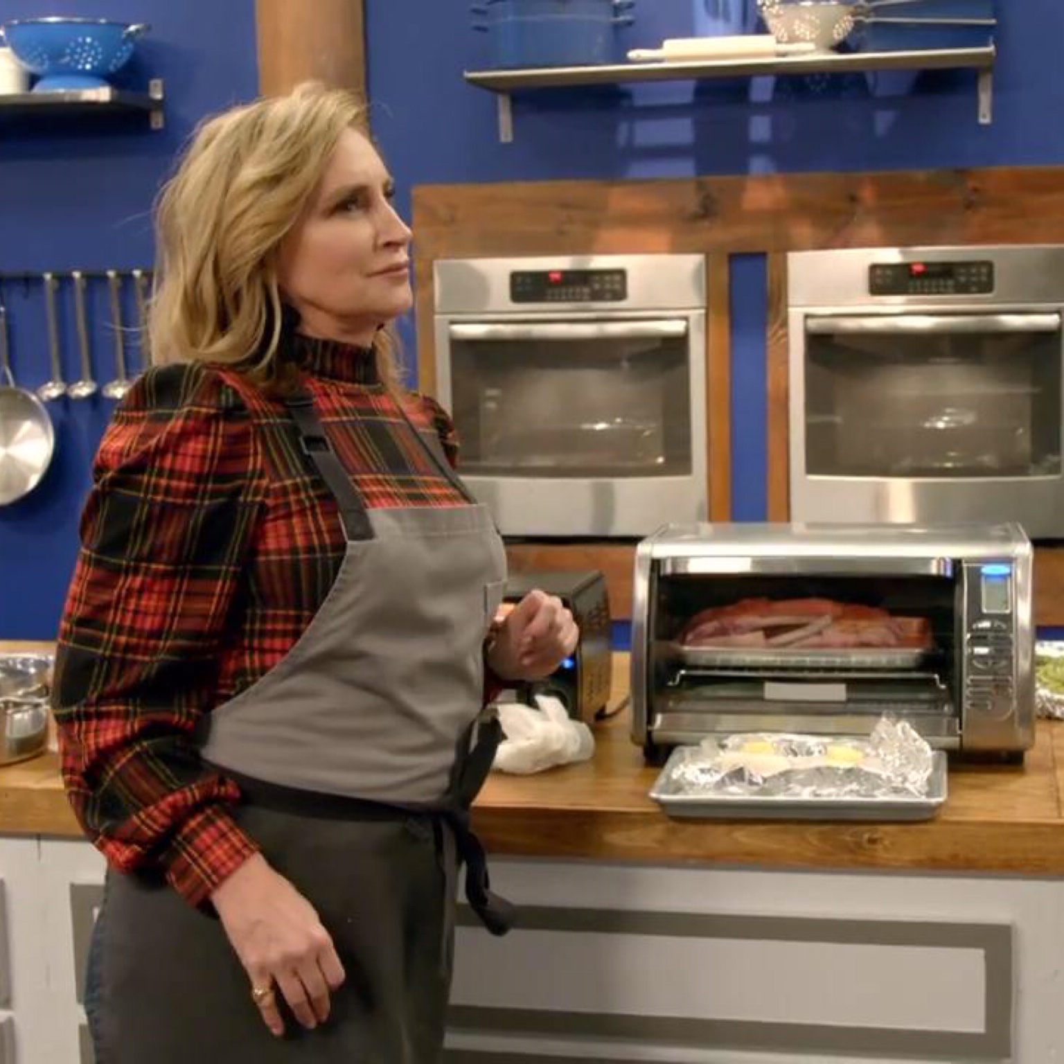 Sonja Gets Scolded For Cooking Lamb In A Toaster Oven On The