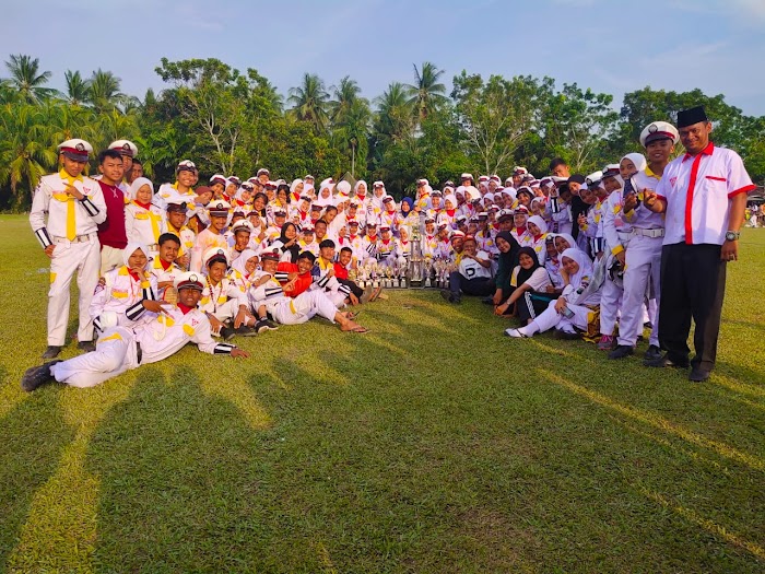 SMK N1 Kisaran Juara Umum Jambore ke V 2020 Patroli keamanan Sekolah se Kabupaten Asahan