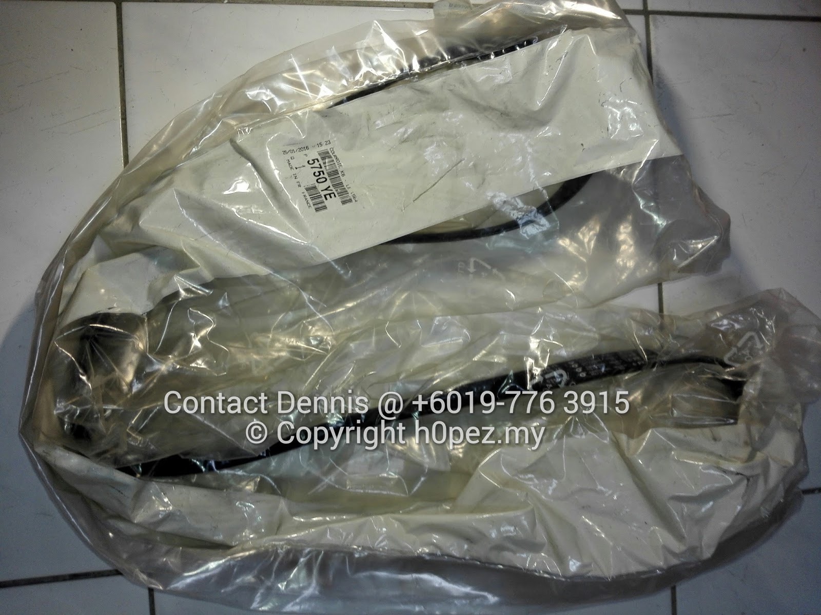 Hopez Online Store Peugeot 206 207 307 Alternator V Belt