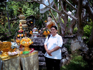 One Of Worship Place At Brahmavihara Arama Monastery North Bali