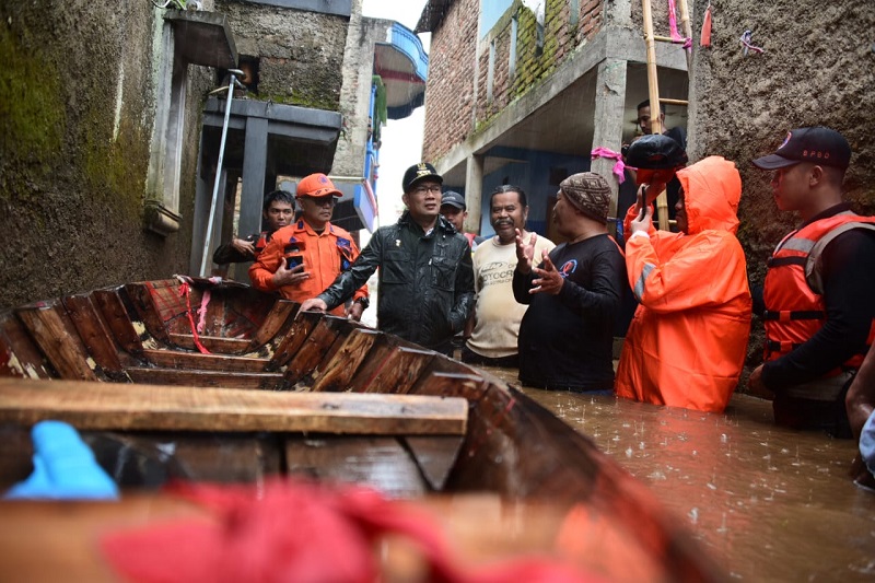 Pemdaprov Jabar Komitmen Tangani Banjir Bandung Selatan