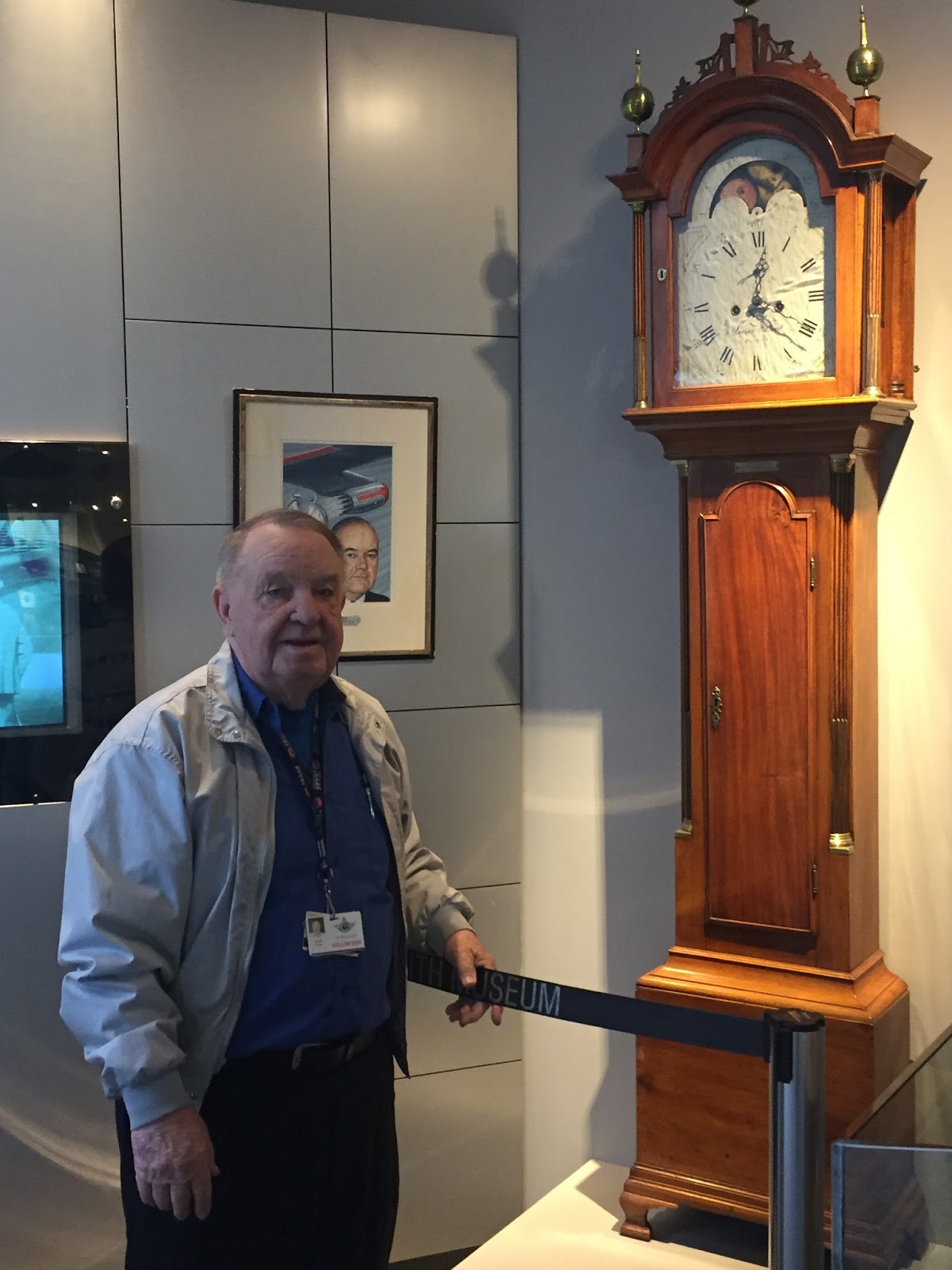 C R Smith Museum CR Smith's famous clock.