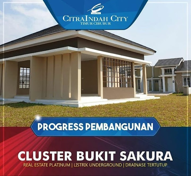 Rumah 2 Lantai SAKURA 5 Citra Indah City mulai dipasarkan