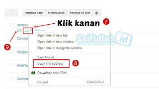 Cara Membuat Safelink Otomatis Di Blog Utama