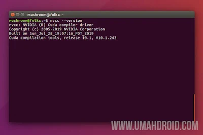 Verify NVIDIA CUDA Toolkit Linux