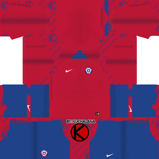 Chile 2019 Copa America Kit -  Dream League Soccer Kits