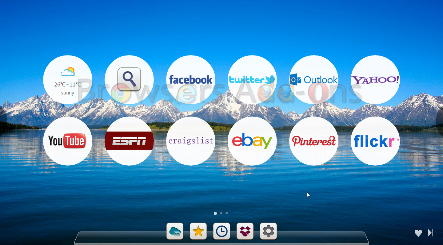 Browsers Addon Lightning Newtab extension for Chrome adds customize