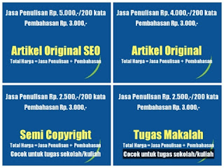 Jasa Artikel Jasa Artikel Online