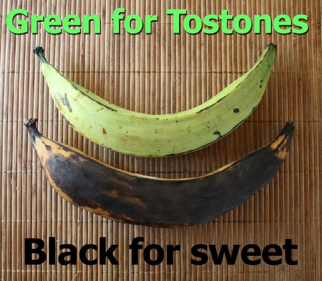 The 99 Cent Chef Fried Sweet Plantains & Tostones