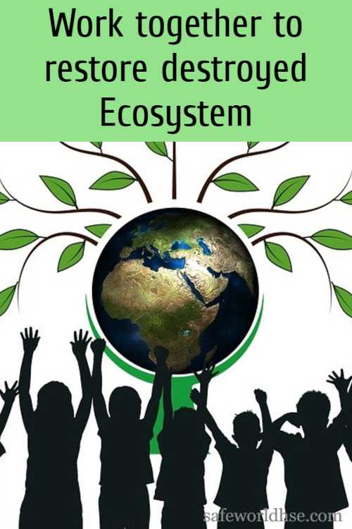 Environment slogans, quotes messages - Best Short slogans on Ecosystem Restoration