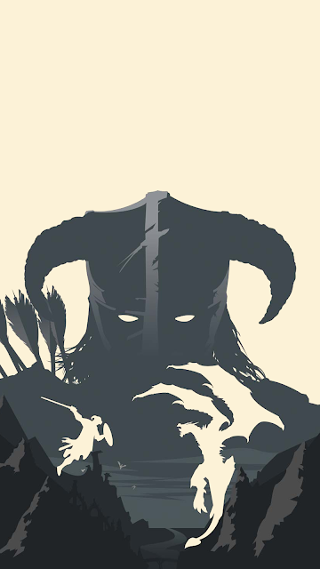 #Skyrim phone wallpaper