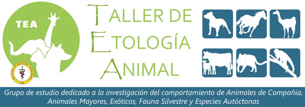 TALLER DE ETOLOGÍA ANIMAL
