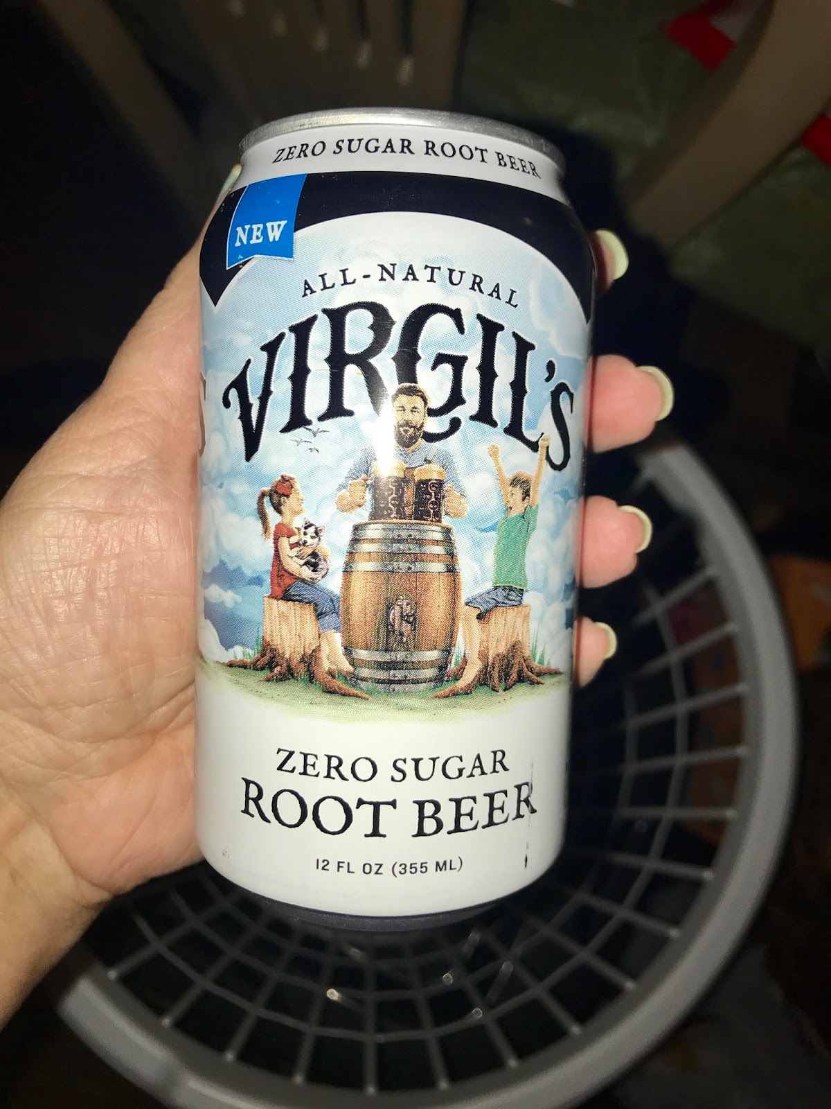 Virgil's All Natural Zero Sugar Soda with Stevia is Delicious