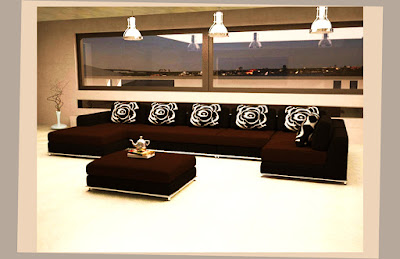 Affordable Modern Apartment Furniture Good Color With 6 Pillows and 1 Table Affordable Modern Apartment Furniture Good Color With 6 Pillows and 1 Table Pic 005