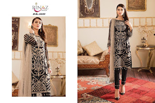 Rinaz fashion kuch Khas Georgette Pakistani Suits catalog