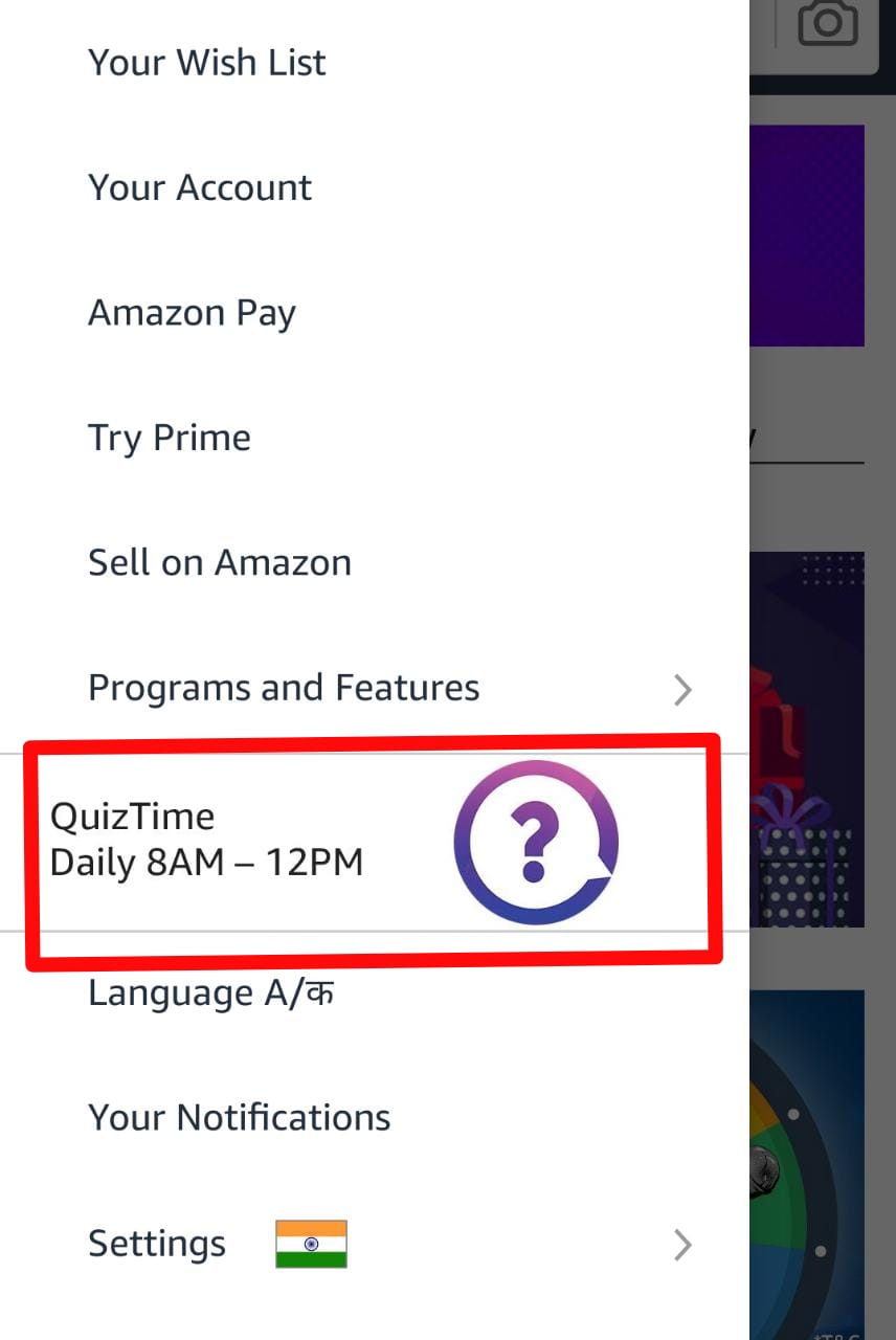 AmazonQuiz
