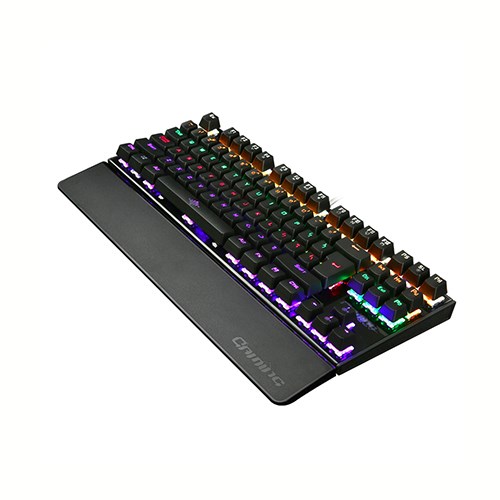 Bàn phím cơ chuyên game K28 có Led nhiều màu (CK87)