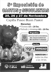 5ª Exposición de CACTUS Y SUCULENTAS