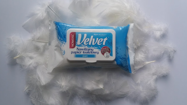 Velvet nawilżany papier toaletowy pure- recenzja