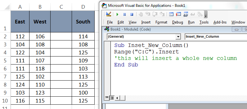 My Excel Journey: How to Insert Rows and Columns in Excel VBA