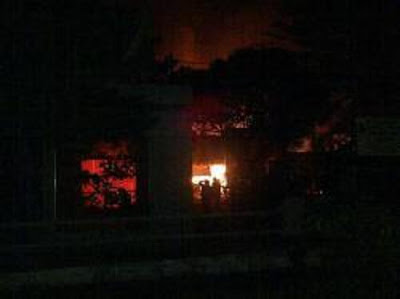 Foto Kebakaran LP Tanjung Gusta Medan