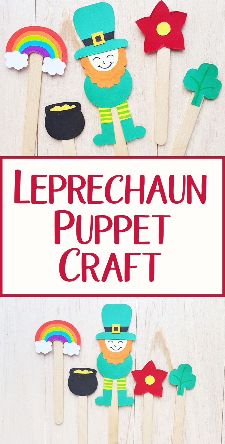 Popsicle Stick Leprechaun Puppet Craft Messy Little Monster Popsicle Stick Leprechaun Puppet Craft Messy Little Monster