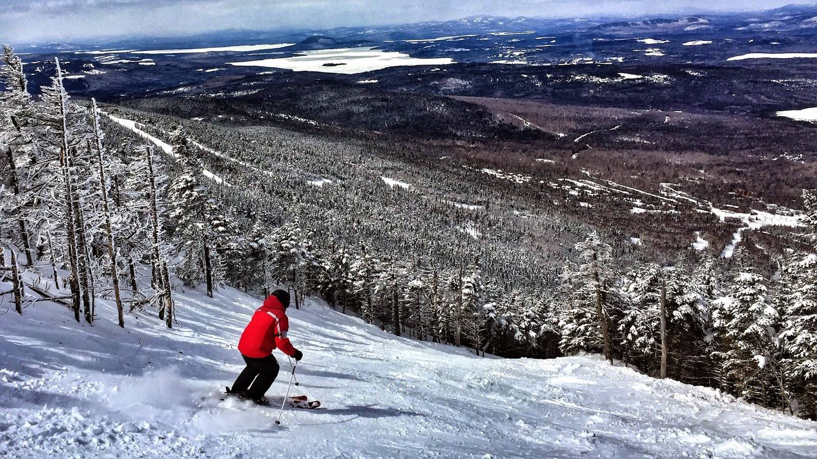 Maine Ski Resorts Map | A Family Skiing in Maine
