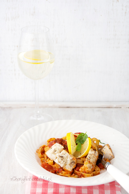 makaron z dorszem makaron z dorszem