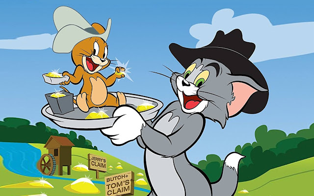 tom and jerry wallpaper