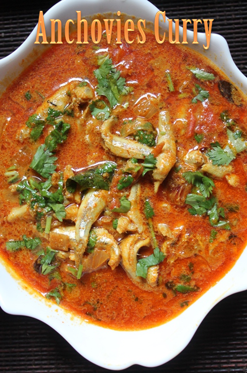 Anchovies Fish Curry Recipe Nethili Meen Curry Recipe (with coconut