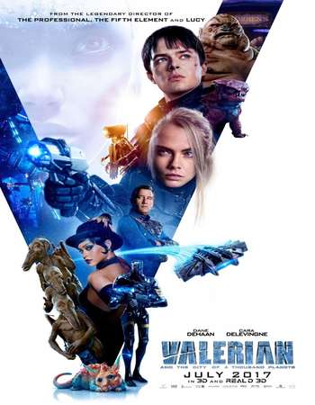 Valerian and the City of a Thousand Planets 2017 ORG Hindi Dual Audio 480p BluRay 400MB