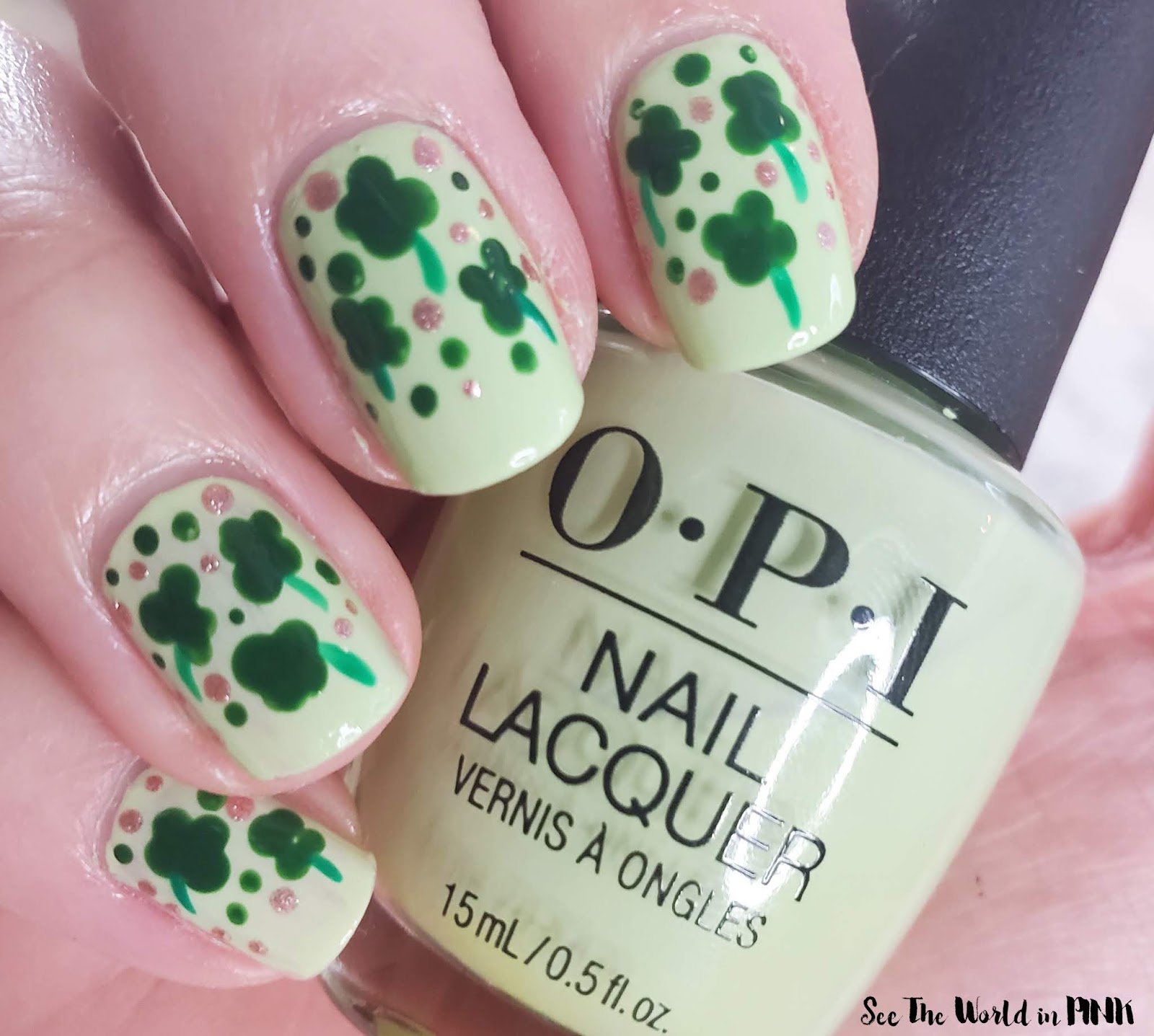 Valentine's Day Dotticure Nail Art - Tea & Nail Polish