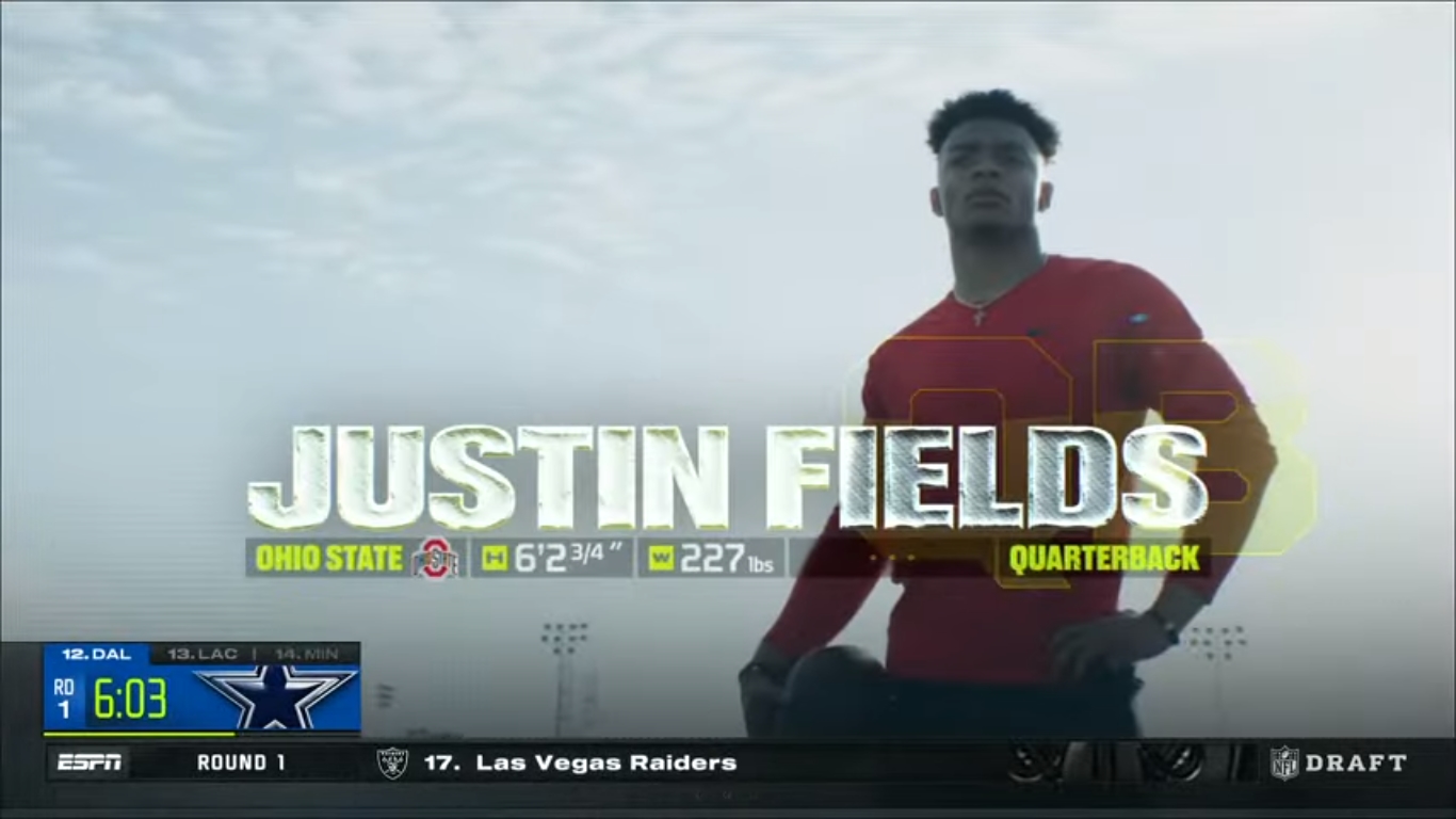 Justin Fields embodies the NFL’s future, so why is his draft stock slipping?