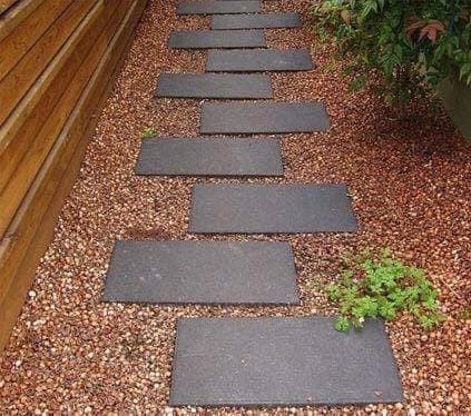 افكار رائعة لتصاميم وديكورات ممرات الحدائق المنزلية