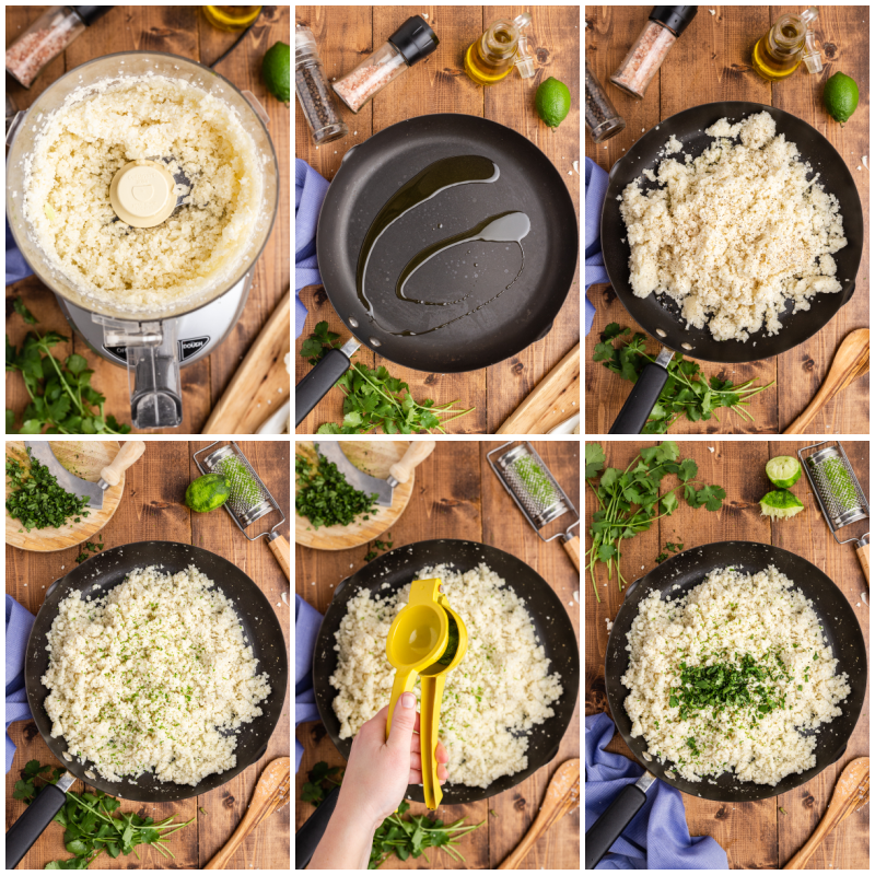 Copycat Chipotle Cilantro Lime Cauliflower Rice Bobbi's Kozy Kitchen