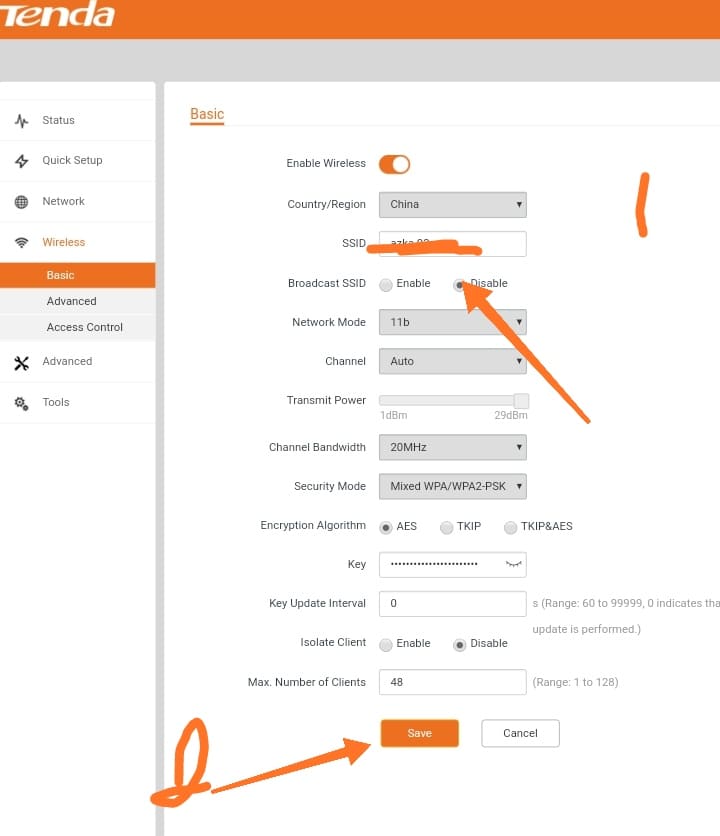 Cara Menyembunyikan Nama wifi Pada Tenda O3 5km Anton Bloger