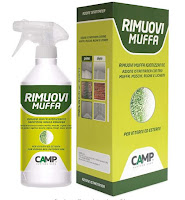 rimuovi muffa per tessuti