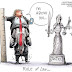 Laws are for the little people (Cartoon)