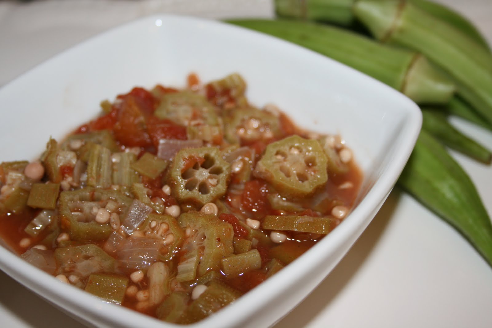 Made In The South Slap Ya MaMa It's Smothered Okra & Tomatoes