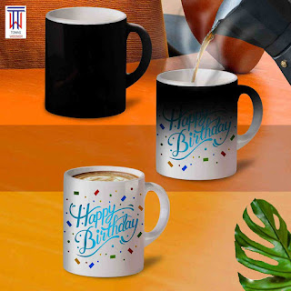 color changing magic mug for birthday gift
