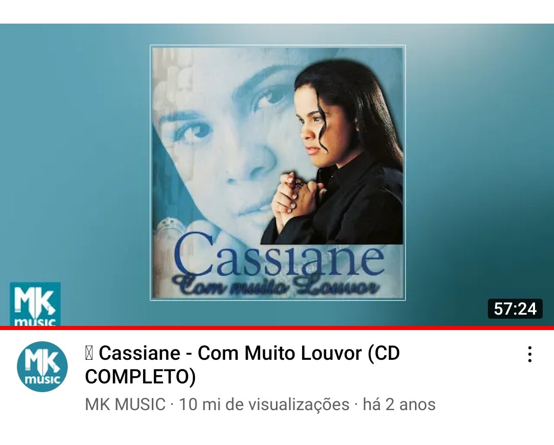 Cassiane CD Muito Louvor Cassiane CD Muito Louvor
