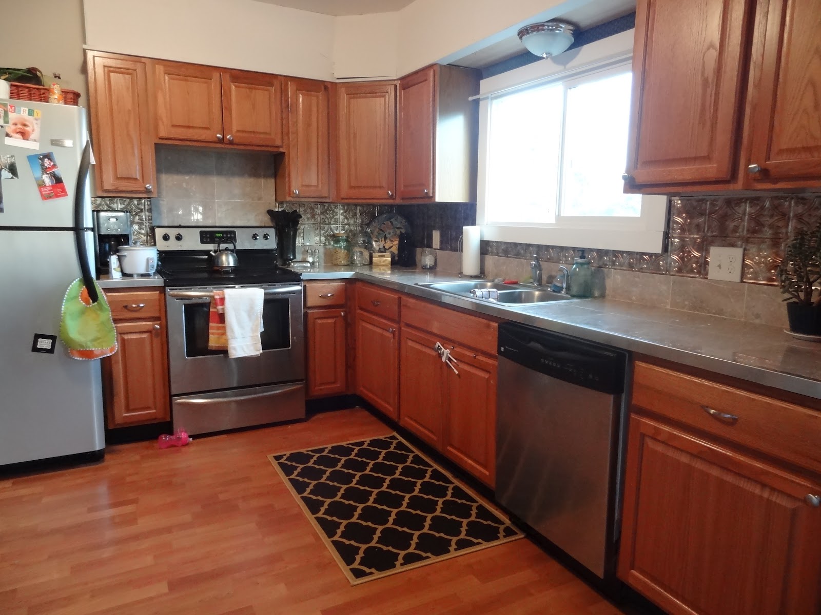 DIY // How To Paint Kitchen Cabinets White Update | Revamp Homegoods