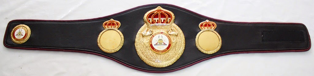 Ibrahim Sports : WBA championship belt