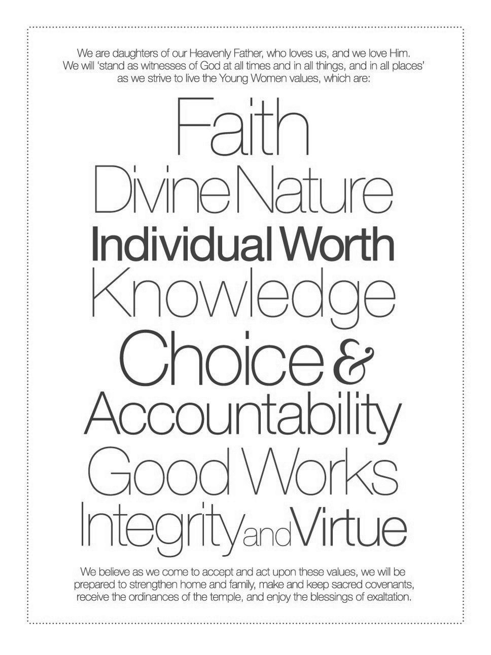 Adorable Antics Getting our YW Personal Progress Organized Adorable Antics Getting our YW Personal Progress Organized